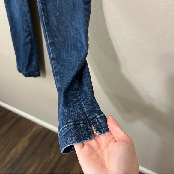 Anthro High Rise Denim Leggings Pilcro 26 dark wash jeans stretchy SOLD - Picture 4 of 12